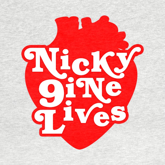 Nicky Nine Lives Red Heart by nickbuccelli